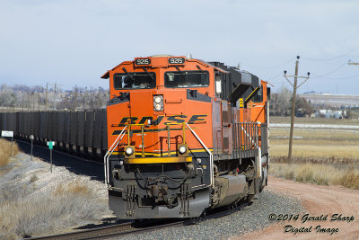 BNSF 9215 At SSS Longs Peak, CO