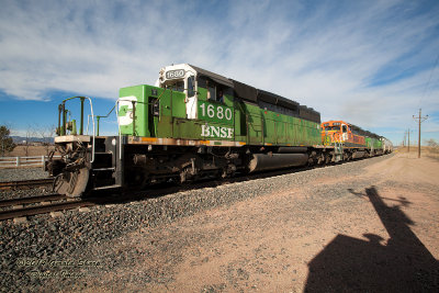 BNSF 1680 South Longmont Switch At NSS Longs Peak, CO