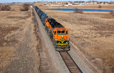 BNSF 2704 West (Hudson Turn) At West Tonville, CO