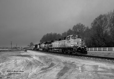 BNSF 4316 North At Highland, CO