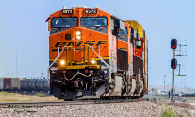BNSF 7562 West At West Tampa, CO