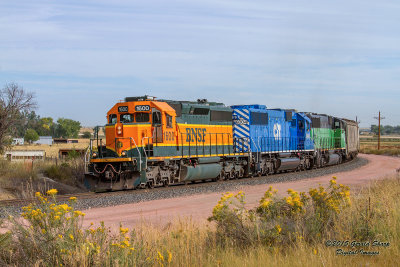 BNSF 1600 South (Longmont Switch) At Highland, CO