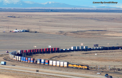 UP 4749 East At Pinebluffs, WY