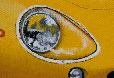 Yellow Ferrari
