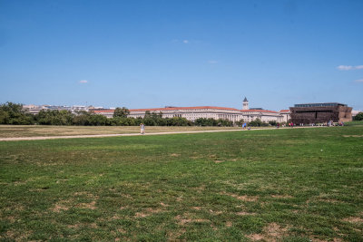 Dept of Commerce and African-American Museum (under construction)
