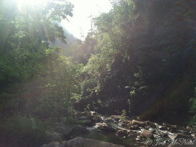 Bottom of Tallulah Gorge