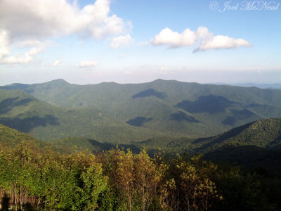 Blue Ridge Parkway scenery, NC