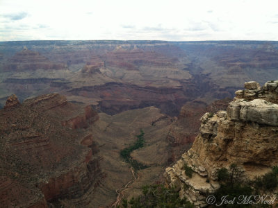 View from South Rim: Grand Canyon National Park