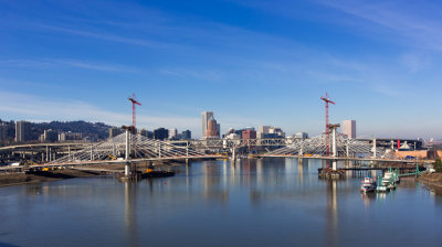 New Light Rail Bridge 

Bridge is nearing completion but is not yet named.