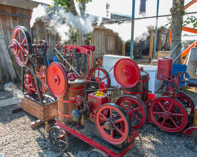 Steam Powered Ice Cream Maker