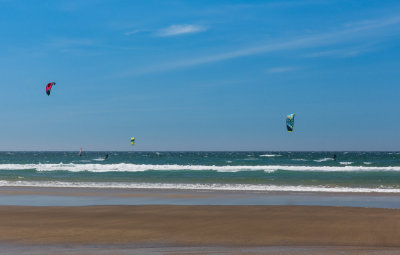 Kite Boarding In Manzanita