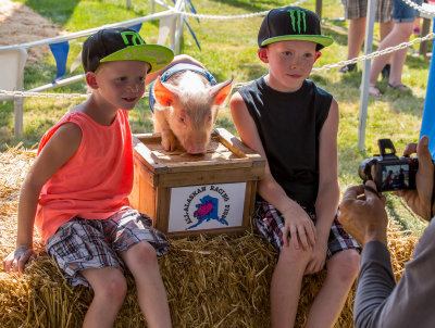 Winner

It's such an honor to be on the podium with Bob the champion racing pig...
