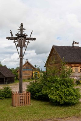 Puńsk Skansen - Lithuanian Style Cross