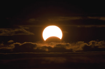 Solar Eclipse.  11/3/13. 