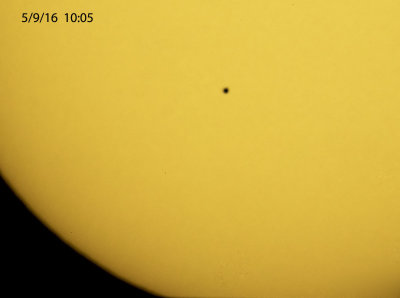 Mercury transit of 2016