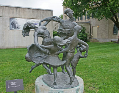 Sculpture at Hyde Museum