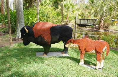 Mckee garden-Lego Cows