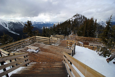 Sulphur Mountain boardwalk