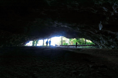 Maniniholo dry cave from inside