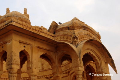 Bara Bagh (anciens cénotaphes des maharajas), Jaisalmer, Rajasthan_IMGP5674.JPG