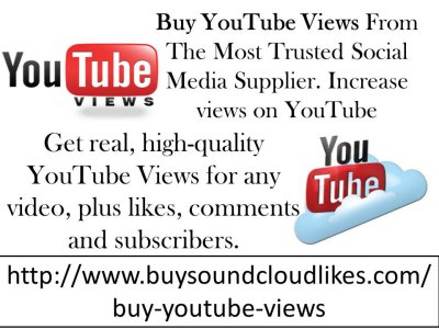Buy YouTube Views- Buysoundcloudlikes