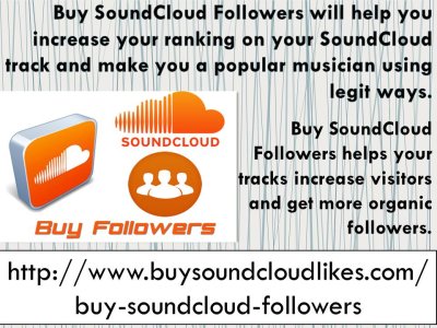 Buy SoundCloud Followers- Buysoundcloudlikes