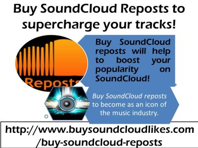 Buy SoundCloud Reposts for More Attention- Buysoundcloudlikes