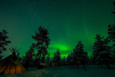 Swedish Lapland and the Aurora Borealis