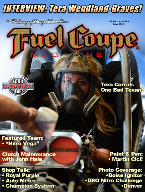 Kenny Youngbloods Fuel Coupe Magazine Cover - June 2015
