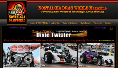 Nostalgia Drag World.com 2013