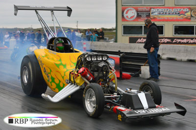 2015 - Outlaw Fuel Altered Finals - North Star Dragway - Oct 31st
