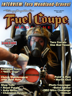 Kenny Youngblood's Fuel Coupe Magazine Cover - June 2015