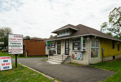 Typical of the small shops along West Broad Street--the main drag of Falls Church