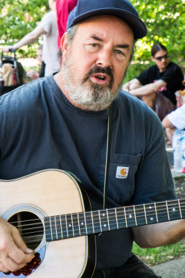 Folk Singer, Falls Church Farmers Market