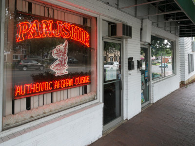 Restaurant along West Broad Street.