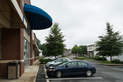 Looking across West Broad Street from the Rite Aid