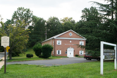 Mason's Lodge at the Intersection of Little Falls and the WO&D Trail