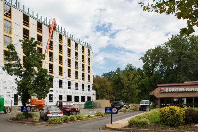 Hilton Hotel under Construction