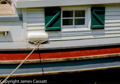 Canal Boat (closeup)