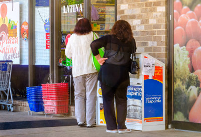 Shopping at the Local Market