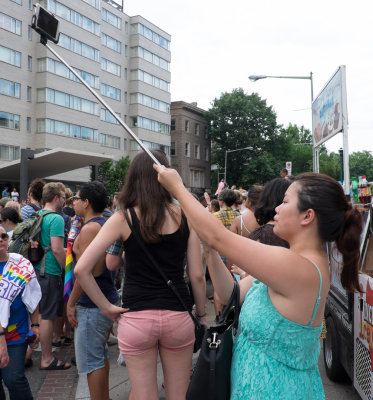 Proving I was at the 2015 DC Gay Pride Parade