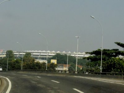 Maracan visto do Viaduto Oduvaldo Cozzi