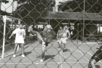 Futebol no Barra Sul 1995