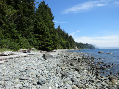 JdF Trail along Bear Beach