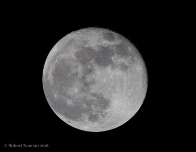 The Moon with 5DsR, 600mm F4L is ii & 1.4tc iii