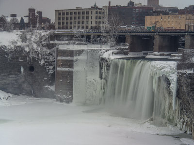 High Falls and the Genesee Brew House  2.7.15
