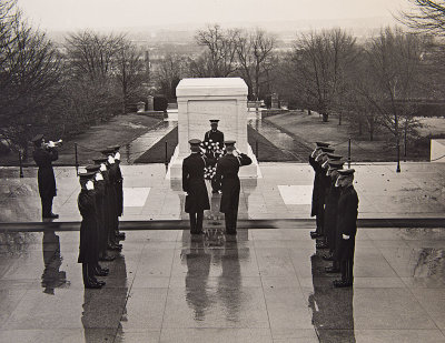 Wreath Laying at Tomb