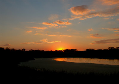 Sunset, Honey Creek Iowa