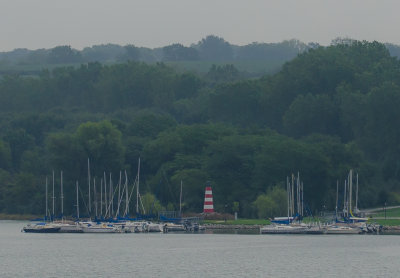 Harbor in the Rain