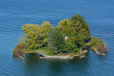 Island on Sawyer Harbor on Sturgeon Bay